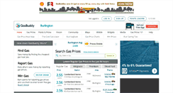 Desktop Screenshot of burlingtongasprices.com
